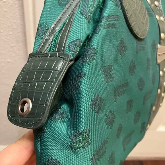 Y2K Rare Fornarina Emerald Green purse - Picture 5 of 12